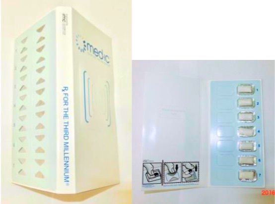 服薬アドヒアランス 電子式モニター MED-ic IMC社 JBHI 日本バイオハイテクノロジーズ